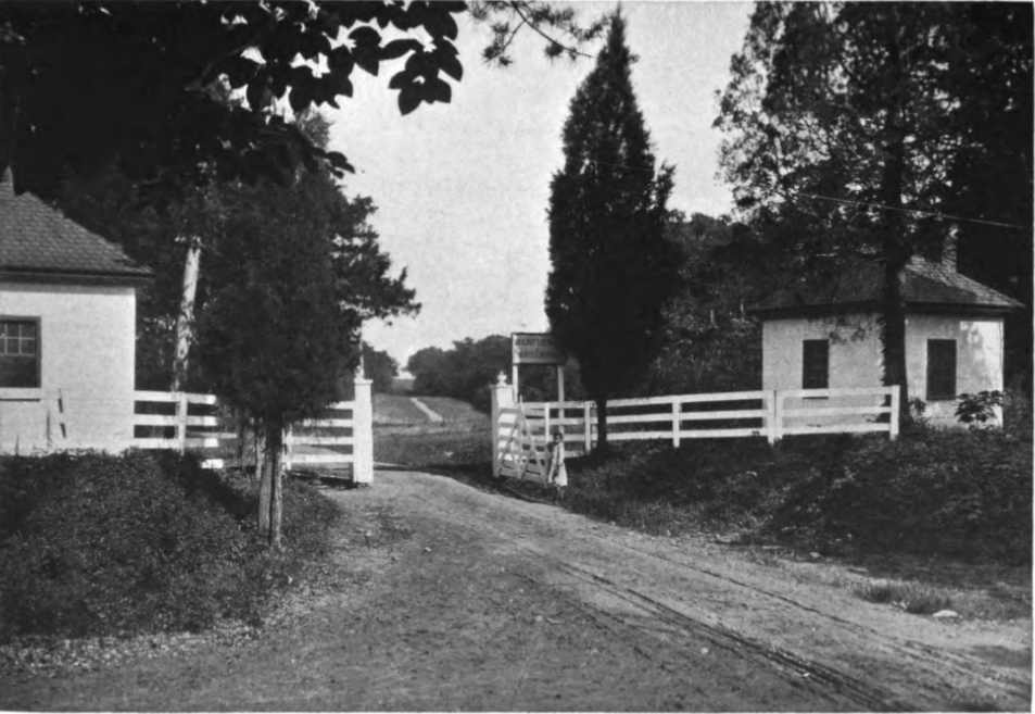 This photograph from the 1910 handbook is the first photograph of a black person in any of the guidebooks.